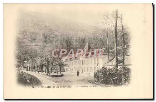 Cartes postales Thermalisme Bagneres de Bigorre Les thermes du salut