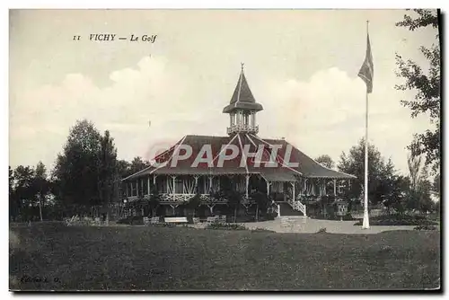 Cartes postales Vichy Le Golf