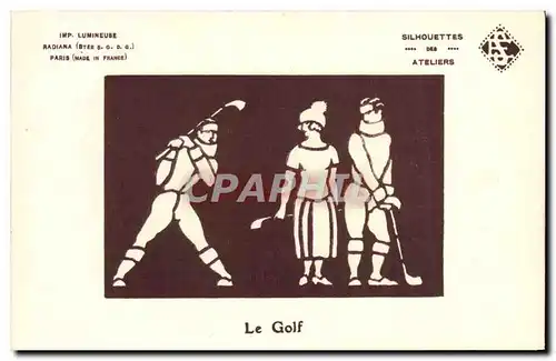 Cartes postales Le Golf