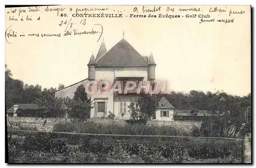 Cartes postales Contrexeville Ferme Des Eveques Golf Club