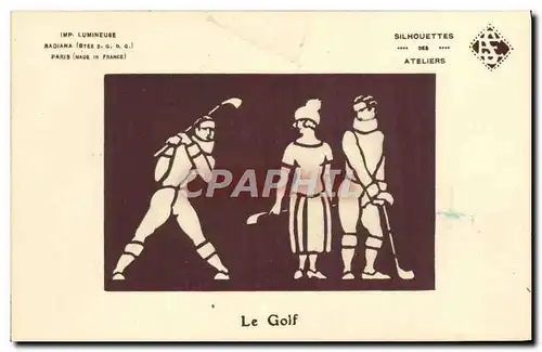 Cartes postales Le Golf