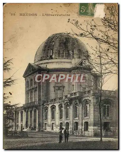 Cartes postales Astronomie Meudon L&#39Observatoire