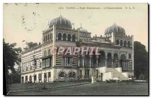 Cartes postales Astronomie Paris Parc Montsouris Observatoire