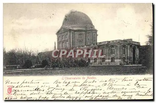 Cartes postales Astronomie Meudon Observatoire