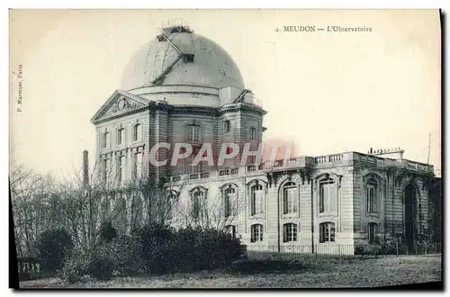 Cartes postales Astronomie Meudon Observatoire