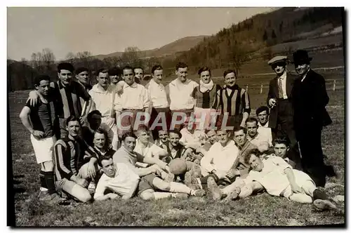 CARTE PHOTO Football