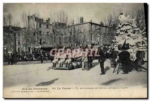 Cartes postales Astronomie Aix en Provence Le Corso Un astronome