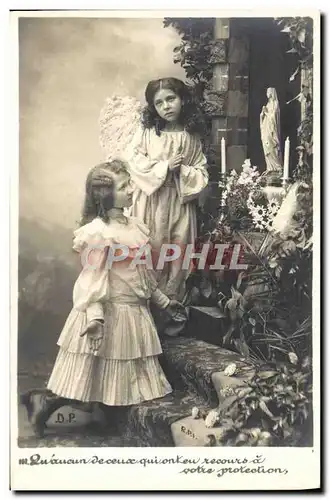 Cartes postales Fantaisie Enfants Ange