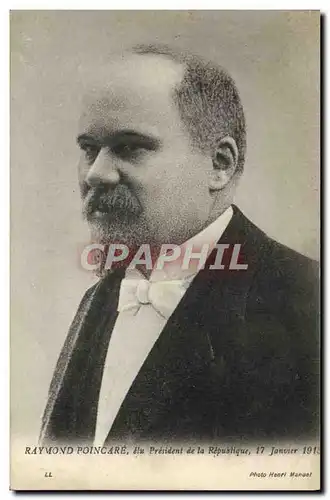 Cartes postales Raymond Poincare President de la Republique