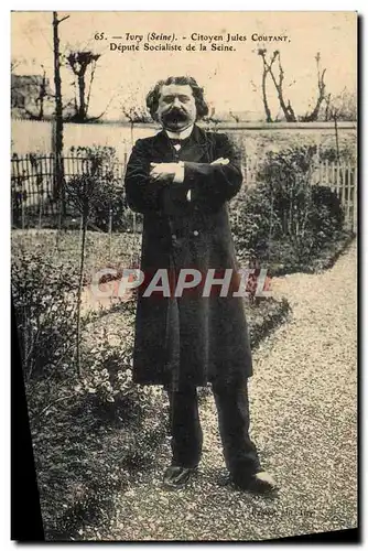 Cartes postales Ivry Citoyen Jules Coutant Depute socialiste de la Seine