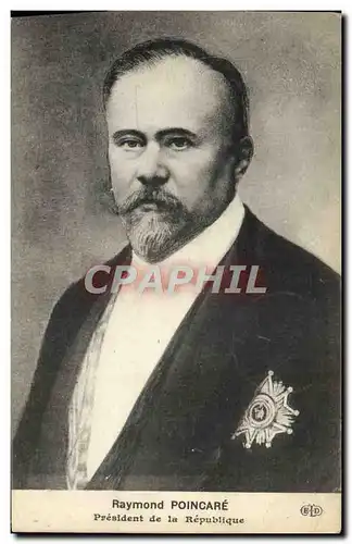 Cartes postales Raymond Poincare President de la Republique