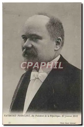 Cartes postales Raymond Poincare President de la Republique