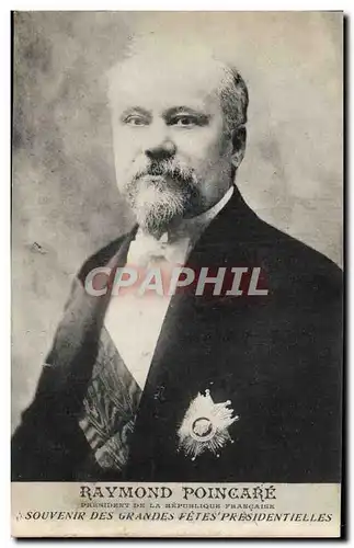 Cartes postales Raymond Poincare President de la Republique