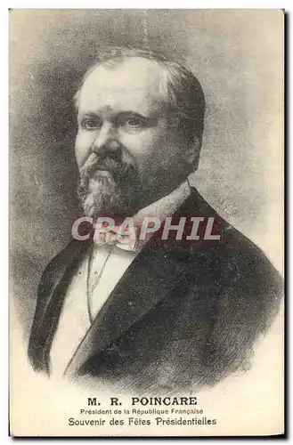 Cartes postales Raymond Poincare President de la Republique