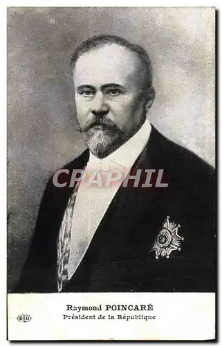 Cartes postales Raymond Poincare President de la Republique