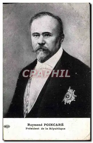 Cartes postales Raymond Poincare President de la Republique