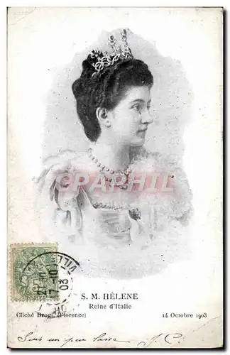 Cartes postales SM Helene Reine d&#39Italie