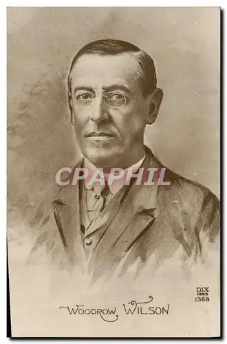 Cartes postales Woodrow wilson