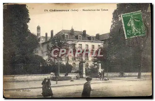 Cartes postales Chateauroux Manufacture de Tabacs