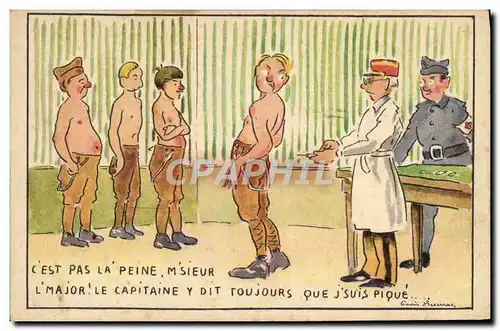 Cartes postales Militaria Docteur