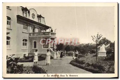 Cartes postales La securite dans la demeure