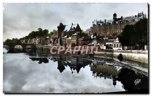 Cartes postales moderne Laval Vue Sur la Mayenne et le Chateau