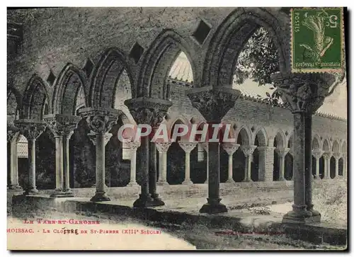 Cartes postales Moissac Le Cloitre De St Pierre