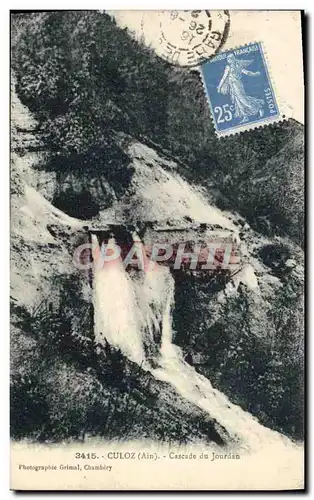 Cartes postales Culoz Cascade Du Jourdan