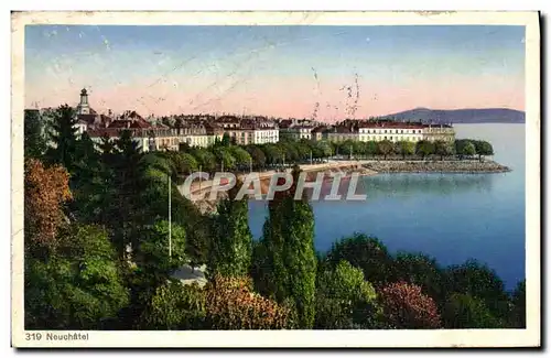 Cartes postales Neuchatel