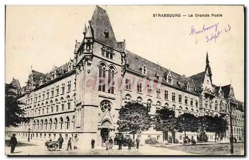 Cartes postales Strasbourg La grande poste