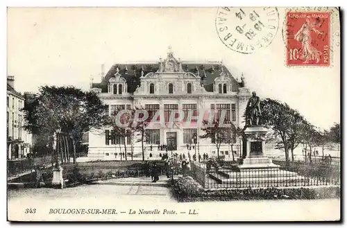 Cartes postales Boulogne sur Mer La nouvelle poste