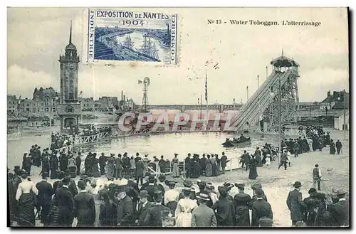 Cartes postales Fete Foraine Water toboggan L&#39atterrissage