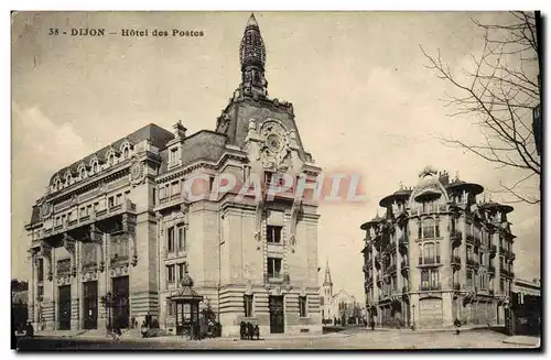 Cartes postales Poste Dijon Hotel des Postes