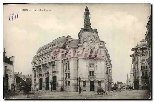 Cartes postales Poste Dijon Hotel des Postes