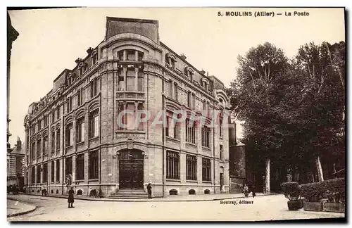 Cartes postales Poste Moulins