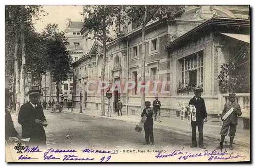 Cartes postales Vichy Rue du casino Vendeur Cartes Postales TOP