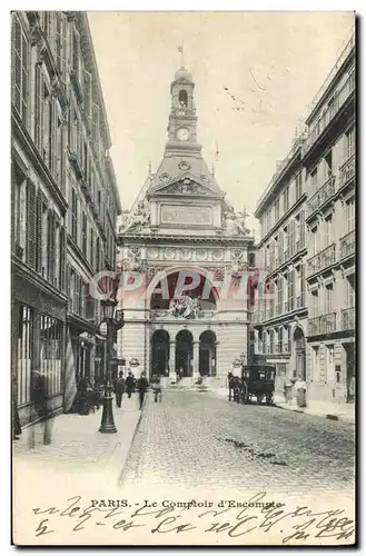 Cartes postales Banque Paris Le Comptoir d&#39Escompte