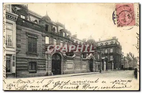 Cartes postales Banque de France Lille