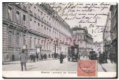 Cartes postales Banque de France Paris