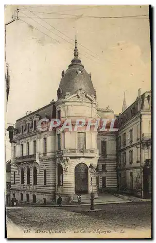 Cartes postales Banque Caisse d&#39Epargne Angouleme