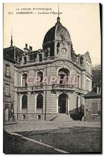 Cartes postales Banque Caisse d&#39Epargne Aubusson