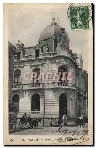 Cartes postales Banque Caisse d&#39Epargne Aubusson