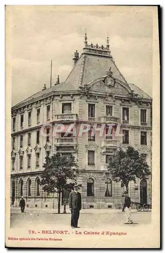 Cartes postales Banque Caisse d&#39Epargne Belfort