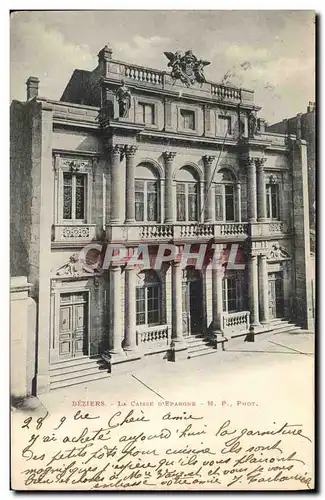 Cartes postales Banque Caisse d&#39Epargne Beziers