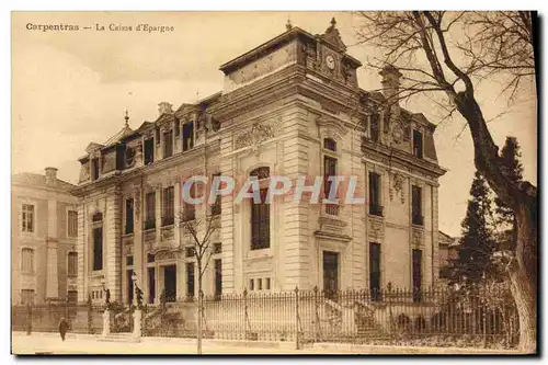 Cartes postales Banque Caisse d&#39Epargne Carpentras