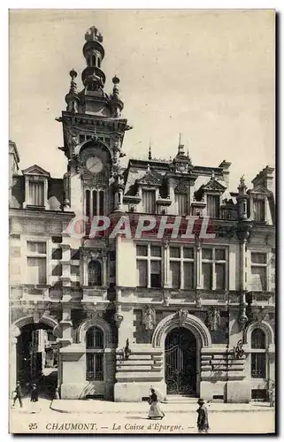 Cartes postales Banque Caisse d&#39Epargne Chaumont