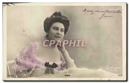 Cartes postales Theatre Paris Francais Fava