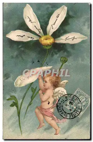 Cartes postales Ange Fleur Un peu