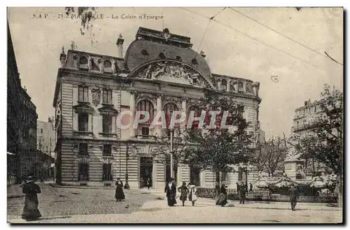 Cartes postales Banque Caisse d&#39Epargne Marseille