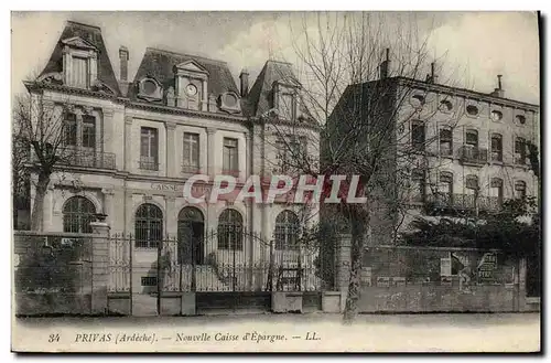 Cartes postales Banque Privas Nouvelle Caisse d&#39Epargne